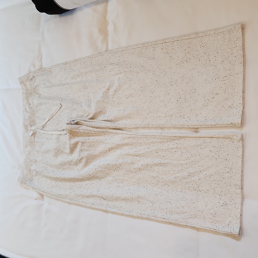 J. Crew Cream Wide Leg Pants